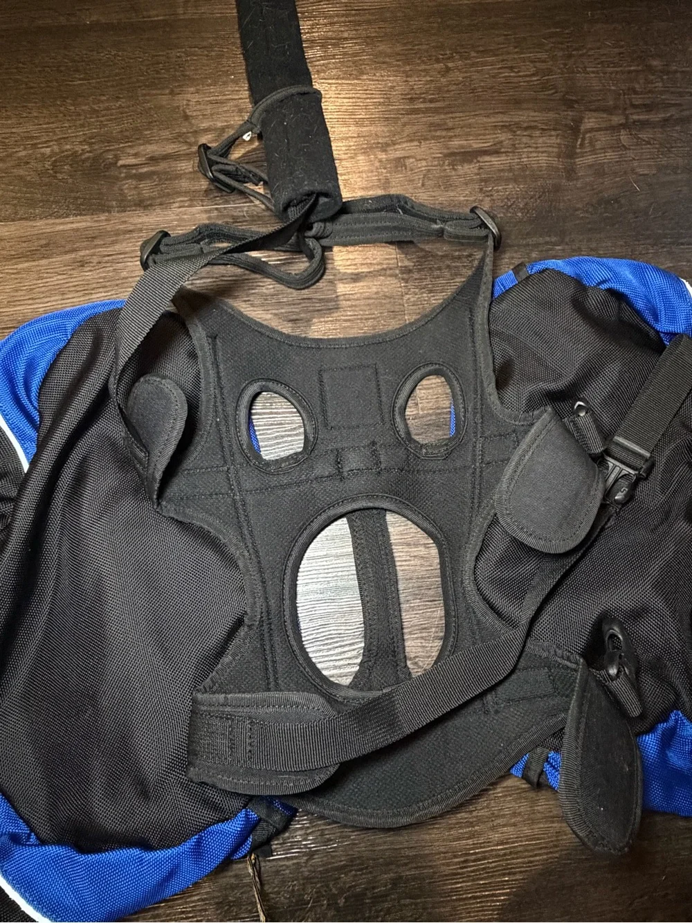 Ruffwear Royal Blue and Black Dog Saddle Pack